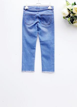 Круті джинси для дівчинки блакитні джинси стильні2 фото