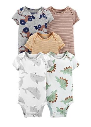 Комплект бодиков для мальчика12м, 18м, 24м, 76см, 80см, 86см картерс carters