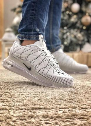 Светлые кроссовки nike air max 720-818 white, найк женские/мужские весна/лето/осень