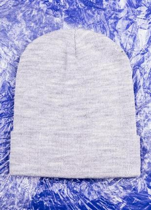 Шапка тепла чоловіча жіноча bonn з відворотом хакі шапка унісекс зимова осіння2 фото