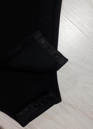 Стильный боди/черный боди/боди с открытой спиной /боди от lost ink