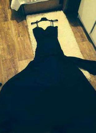 Вечернее платье в пол vera mont2 фото