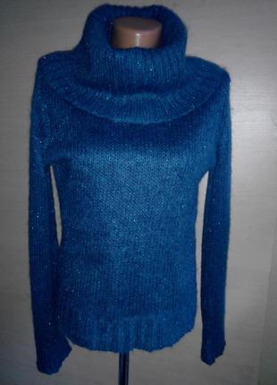 Мохеровый свитер джемпер  кофта  с люрексом h&m2 фото
