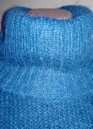 Мохеровый свитер джемпер  кофта  с люрексом h&m6 фото