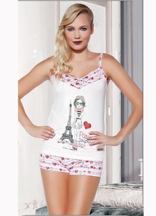 Комплект для сна женский l хлопок 7031 lady lingerie
