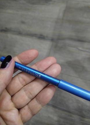 Олівець для очей maybelline expression kajal metalic blue 42