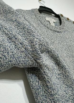 Акция 🔥1+1=3  3=4🔥 l xl 50 52 свитер пуловер кофта мужская кашка меланж zxc2 фото
