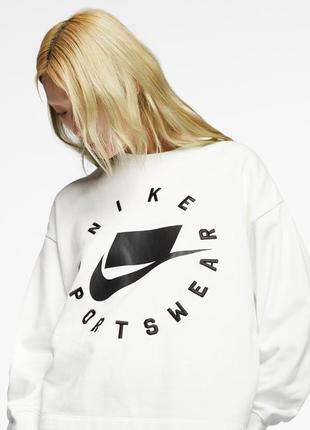 Женский super oversize свитшот nike sportswear1 фото