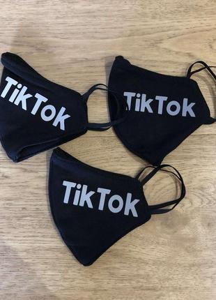 Маска трикотажная tik tok
