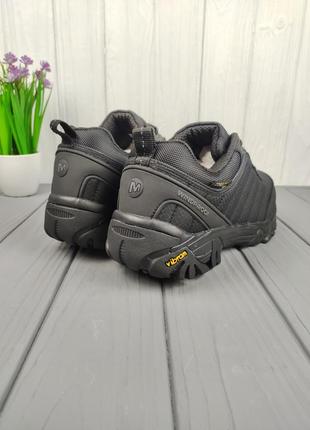 Кроссовки меррелл термо merrell vibram thermo black4 фото