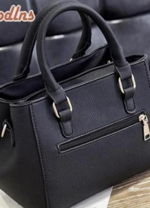 Сумка чорна,жіноча сумка,сумка,сумка женская ,черная сумка2 фото