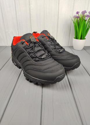 Кроссовки меррелл термо merrell vibram thermo black orange1 фото