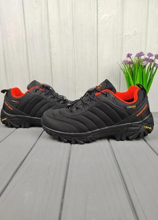 Кроссовки меррелл термо merrell vibram thermo black orange4 фото