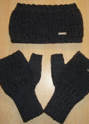 Мужские перчатки без пальцев мужские митенки - зима/демисезон8 фото