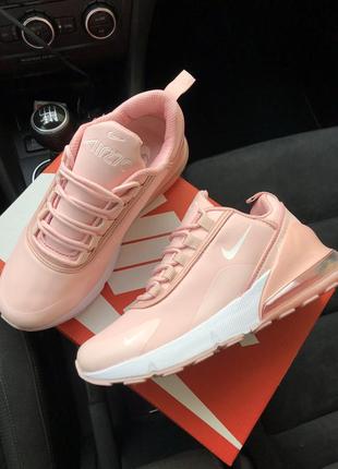 Nike air max 270 pink женские кроссовки1 фото
