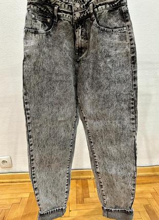 Джинси missguided mom jeans in grey4 фото