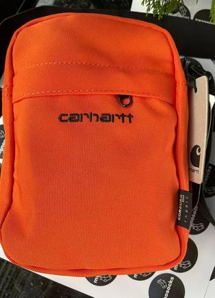 Минималистичный мессенджер carhartt,сумка, борсетка кархарт, бананка через плечо кархарт стси истпак2 фото