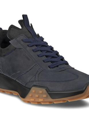 Осенние мужские кроссовки ecco retro sneaker m с gore tex (524924/50545)