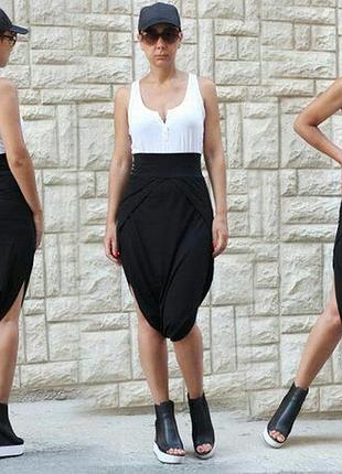 Дизайнерська спідниця шорті занижена матня афганки patrrizia pepe