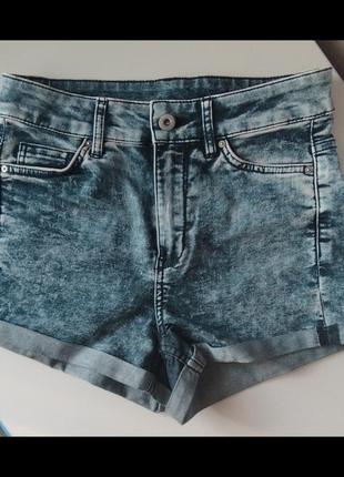 Джинсовые шорты от divided/h&m