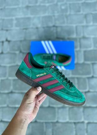 Кроссовки adidas handball spezial green