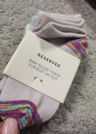 Шкарпетки для дівчаток reserved3 фото