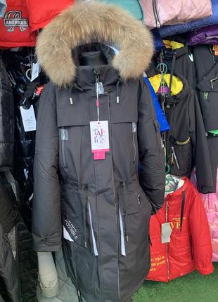 Новые зимние пальто на тинсулейт для девочек. зима 20235 фото