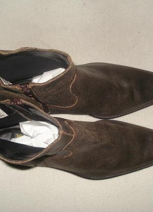 Wrangler 40 р. новые.крутые брендовые демисезонные кожаные ботинки2 фото