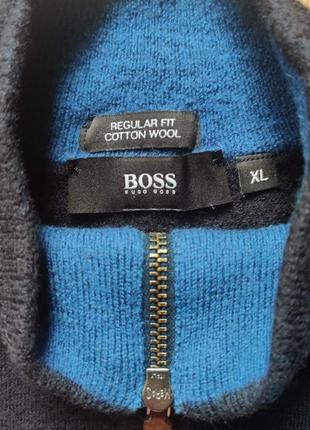 Hugo boss кофта свитер свитшот шерсть гольф7 фото