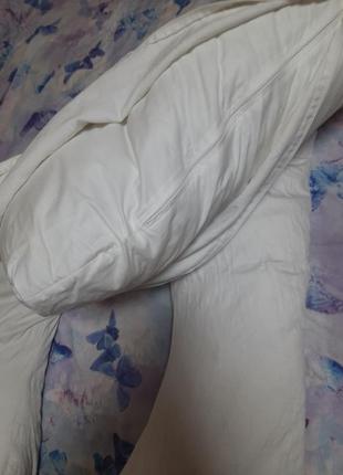 Подушка для беременных billerbeck п-образная эргономичная  77x140 белая с наволочкой4 фото
