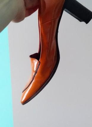 Итальянские туфли с квадратным носочком giancarlo paoli6 фото