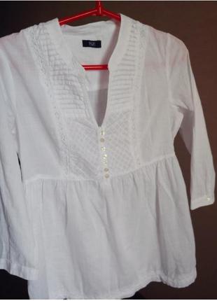 Блузка белая бренд f&f2 фото