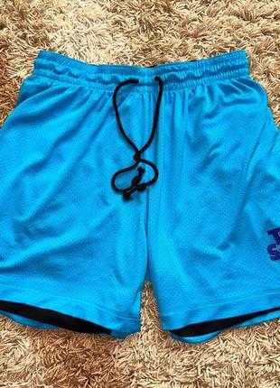 Шорты двухсторонние nike dri-fit коллаборация standard issue x space jam, оригинал