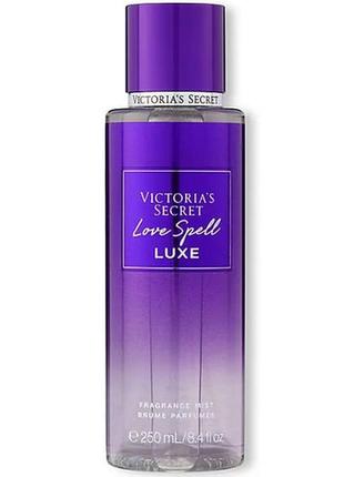 Парфюмированный спрей для тела victoria’s secret love spell luxe mist