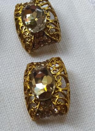 Серьги  винтажные 9