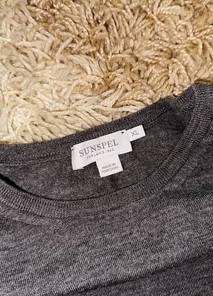 Свитер sunspel 100% шерсть, оригинал 4
