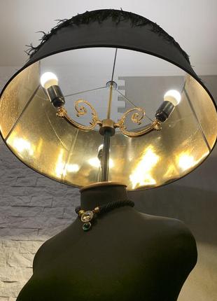 Торшер эксклюзивный светильник из манекена на пол.