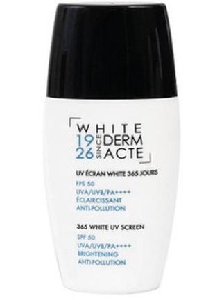 Academie осветляющий защитный крем 365 дней spf 50 /  white derm acte 365 white uv screen, 30 мл