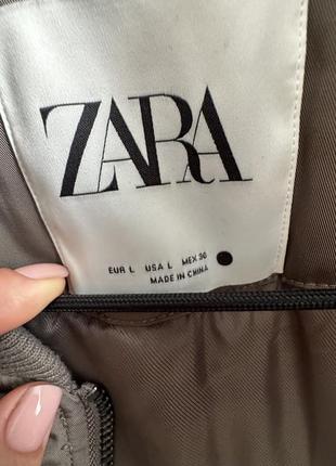 Бомбер zara l3 фото