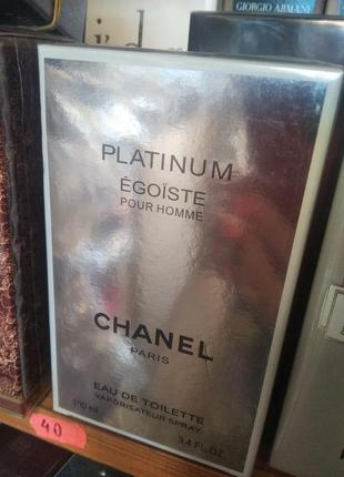 Chanel egoiste platinum туалетна вода 100 ml шанель егоїст платинум парфуми духи парфуми чоловічі edt3 фото