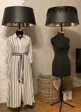 Торшер эксклюзивный светильник из манекена на пол.