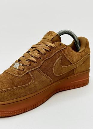 Кроссовки nike air force (замша) camel color7 фото