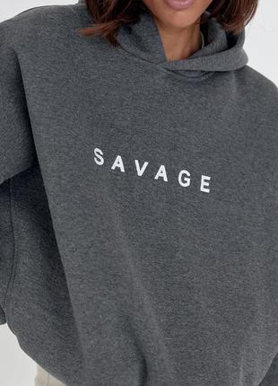 Худи свитшот кенгуру оверсайз 2