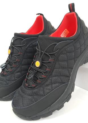 Термо обувь мужская черные с красным merrell ice cup black red кроссовки мужские еврозима мерелл2 фото