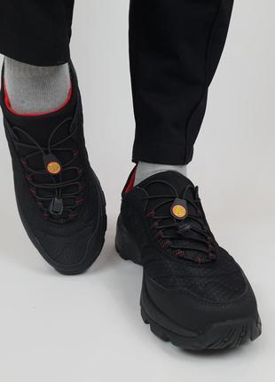 Термо обувь мужская черные с красным merrell ice cup black red кроссовки мужские еврозима мерелл3 фото