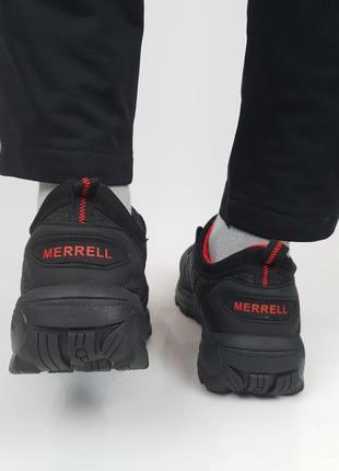 Термо обувь мужская черные с красным merrell ice cup black red кроссовки мужские еврозима мерелл9 фото