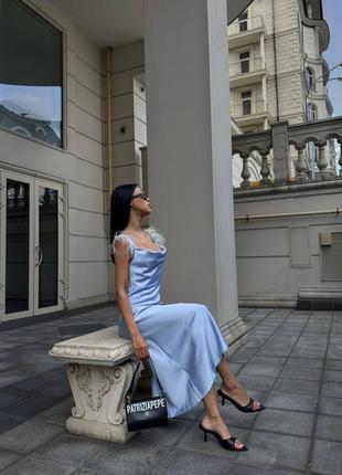 Платье с пиром комбинация