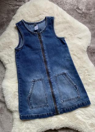 Джинсовый сарафан платье комбинезон платья