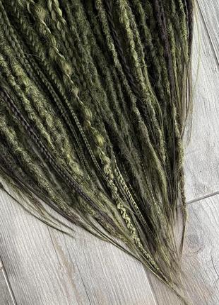 Комплект дредов фактурных