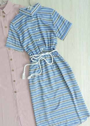 Нова сукня - сорочка в смужку